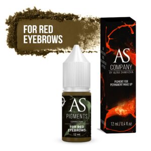 Corector pentru pigmentul de sprâncene roșu, 6 ml, 12ml