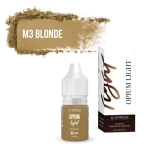 Pigment mineral pentru sprâncene M3 – BLONDE, 6ml, 15 ml (OPIUM LIGHT) AS-Company™